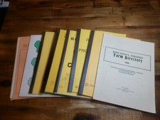 Lot of 8 Rock County Wisconsin