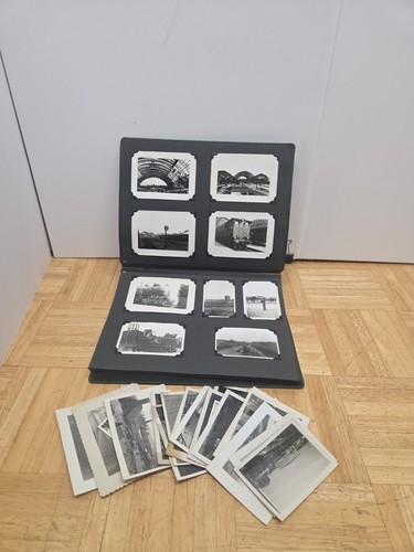Album fotografico vintage post